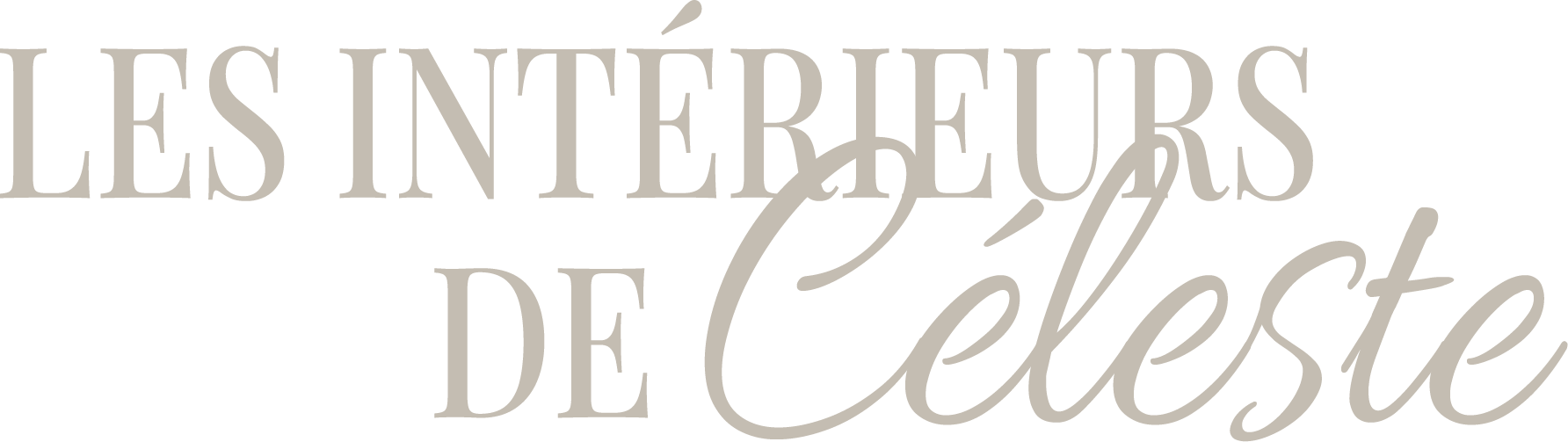 logo les intérieurs de Céleste